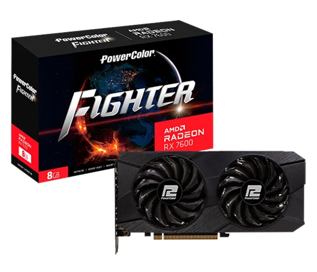 PowerColor Radeon RX 7600 Fighter 8GB V2 GDDR6 - 1368326 - zdjęcie